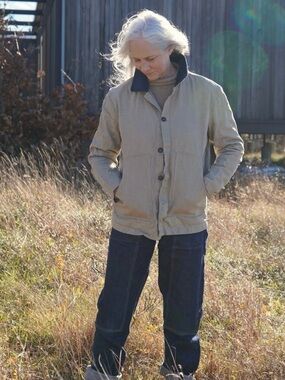 Sakonnet Chore Jacket by Gamine Workwear in size 2 (medium)